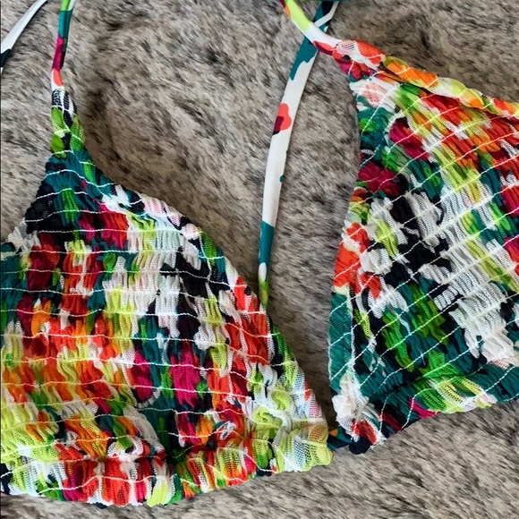 2-Piece String Bikini🔥Multi-color Flowered🔥Large - Picture 5 of 6